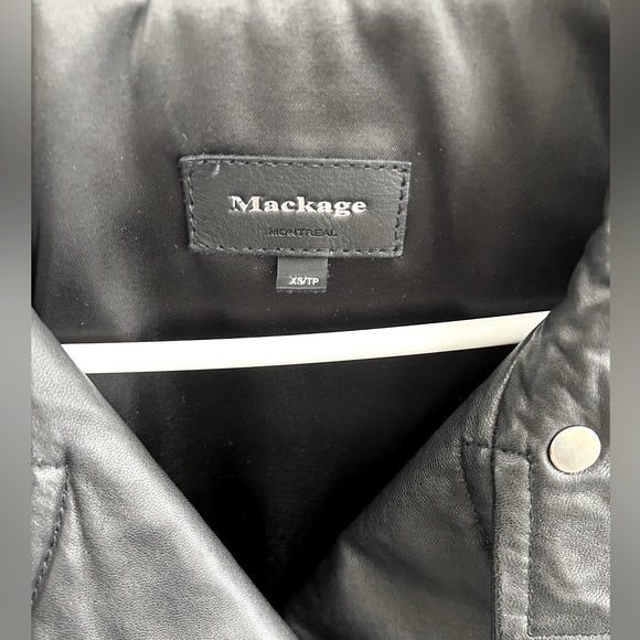 Mackage Quilted Leather Jacket - Picture 4 of 5